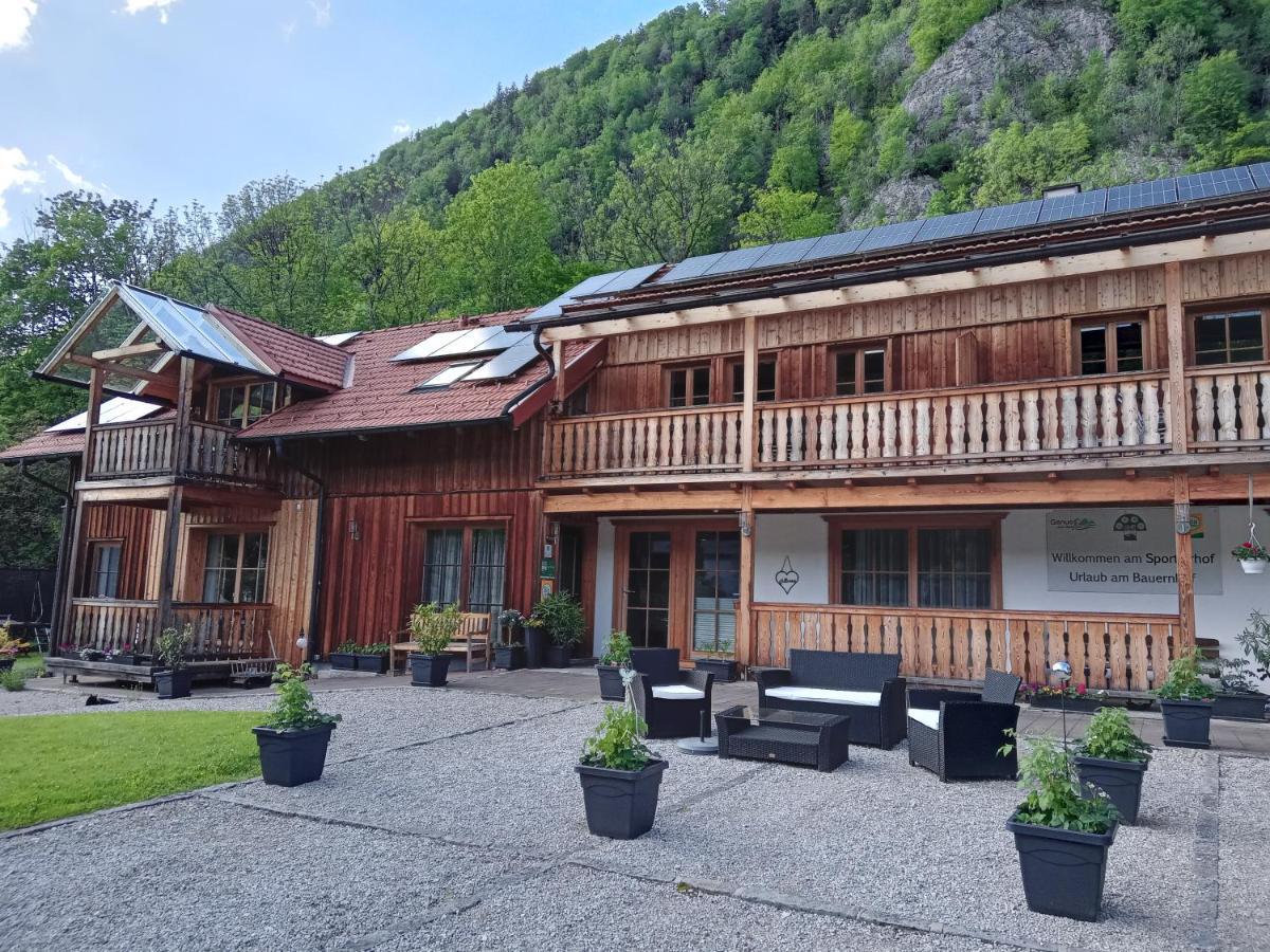 Apartamento Sportlerhof - Alimann Uab Grünau im Almtal Exterior foto